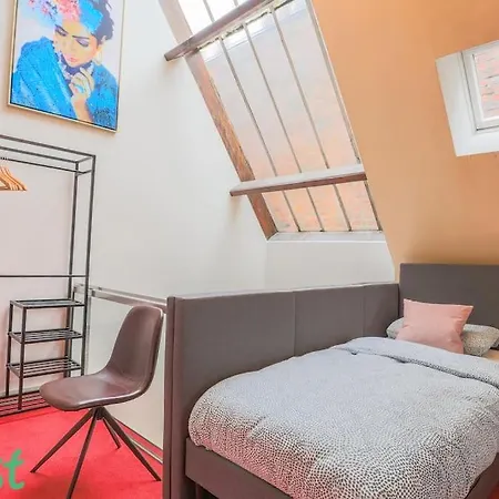 アパート La Porte Verte, Superbe Triplex 16p アラス